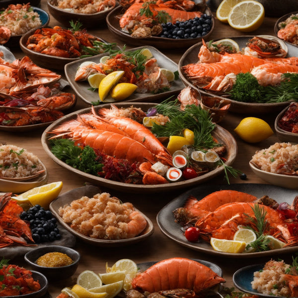 Indulge in Exquisite Flavors with Global Seafoods' Gourmet Seafood Platter