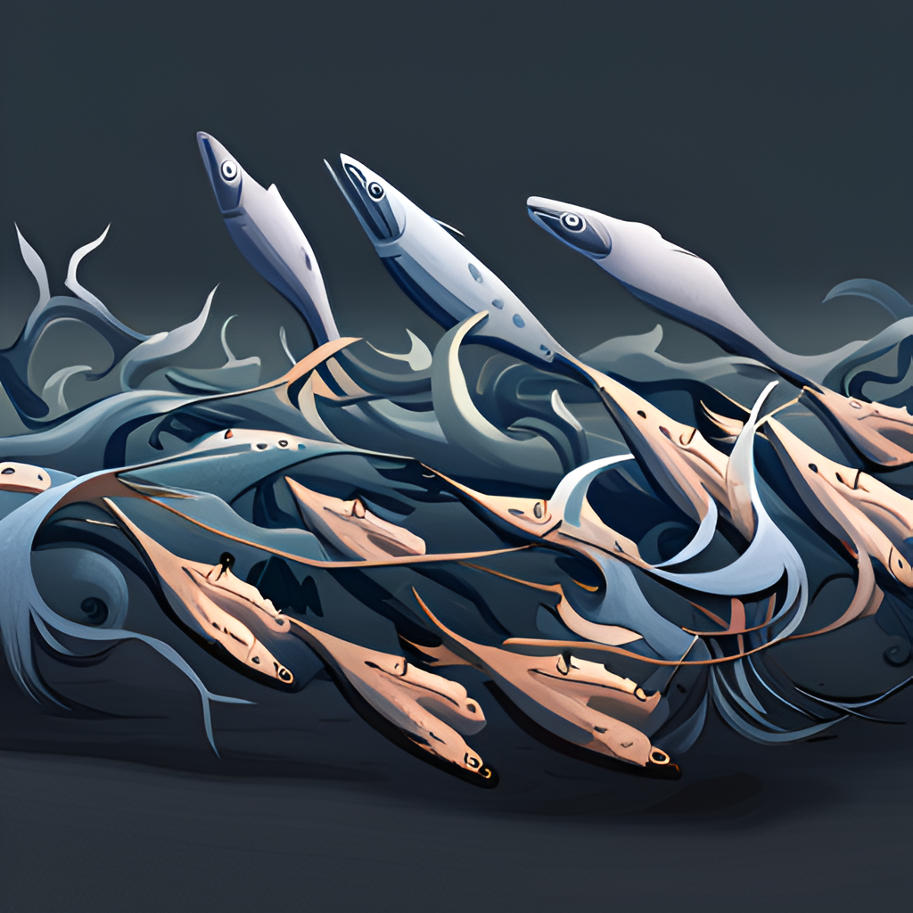 Alaska pollock fillets illustrating commercial pollock processing