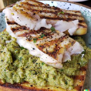 Pacific Cod and Avocado Toast 