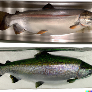 Comparison of Farmed Silver Salmon and Wild Caught Silver Salmon
