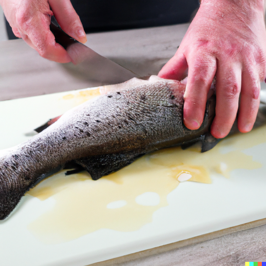 Removing skin from salmon - step-by-step guide