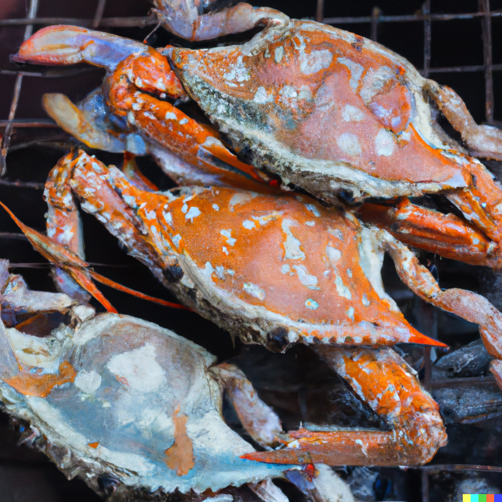 Fresh blue crab legs and premium seafood platter ready for home delivery from Global Seafoods