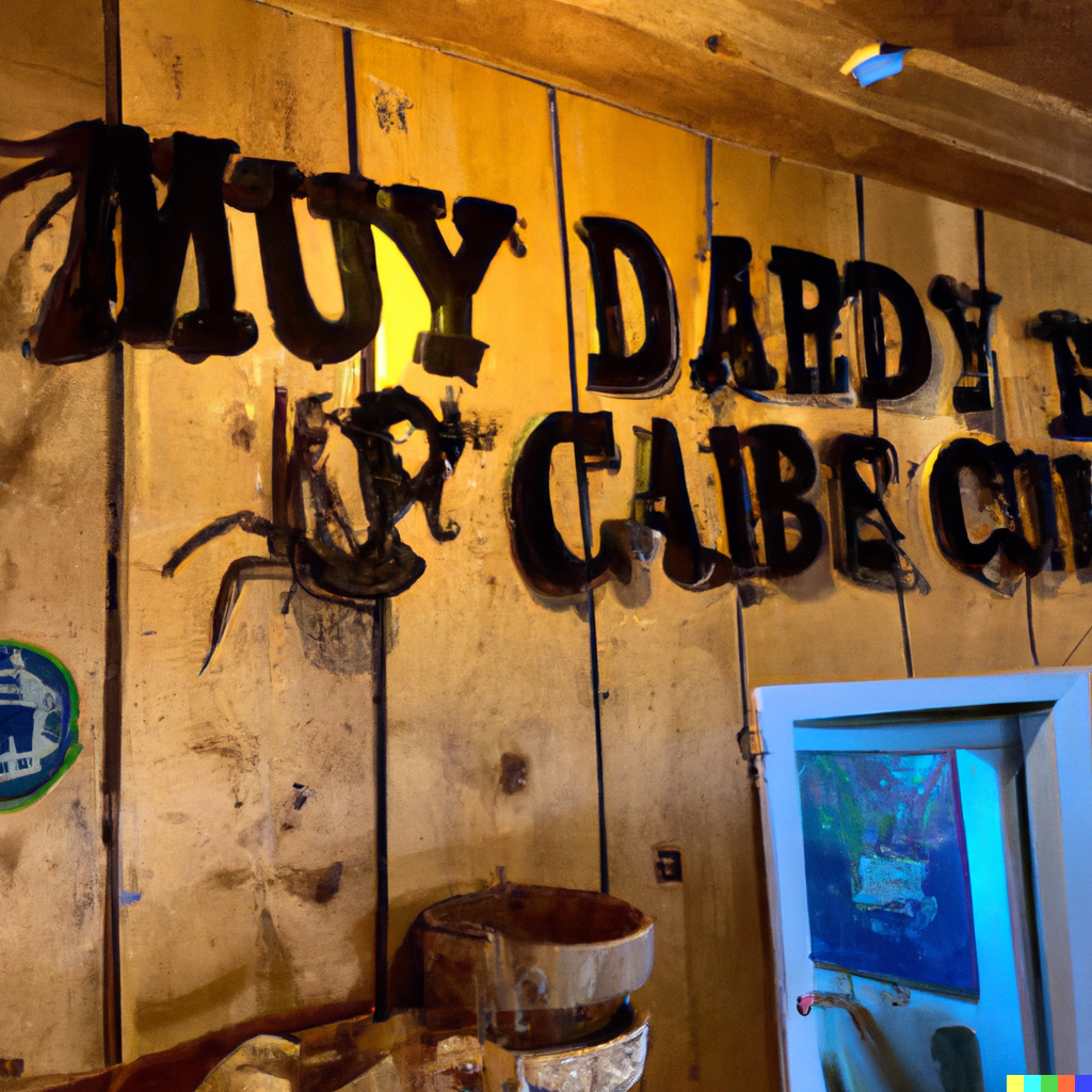 Interior of Mud City Crab House restaurant in Manahawkin, NJ with nautical decor and seafood dishes on the table