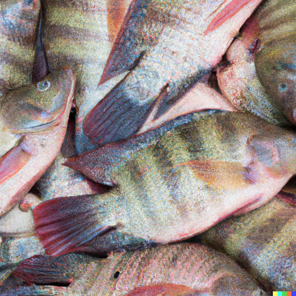Fresh whole tilapia fish displayed on a clean surface, showcasing its firm flesh and natural coloring