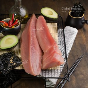 Cooking Albacore Tuna with Sesame Seeds