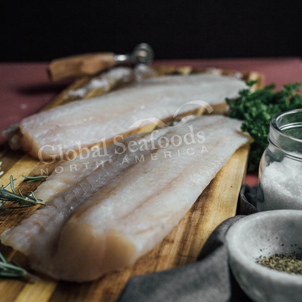 Health benefits of Alaskan cod – wild-caught Pacific cod fillets rich in lean protein (20g/3oz), omega-3 fatty acids, vitamin B12, selenium, and vitamin D – supporting heart health, brain function, and bone strength