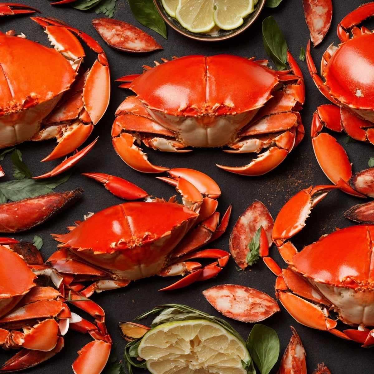Fresh crab meat guide – lump Dungeness crab meat picked from the shell, showing the large white tender pieces perfect for crab cakes, garlic butter pasta, and creamy crab dip, with a seafood cracker and lemon wedges on a wooden board
