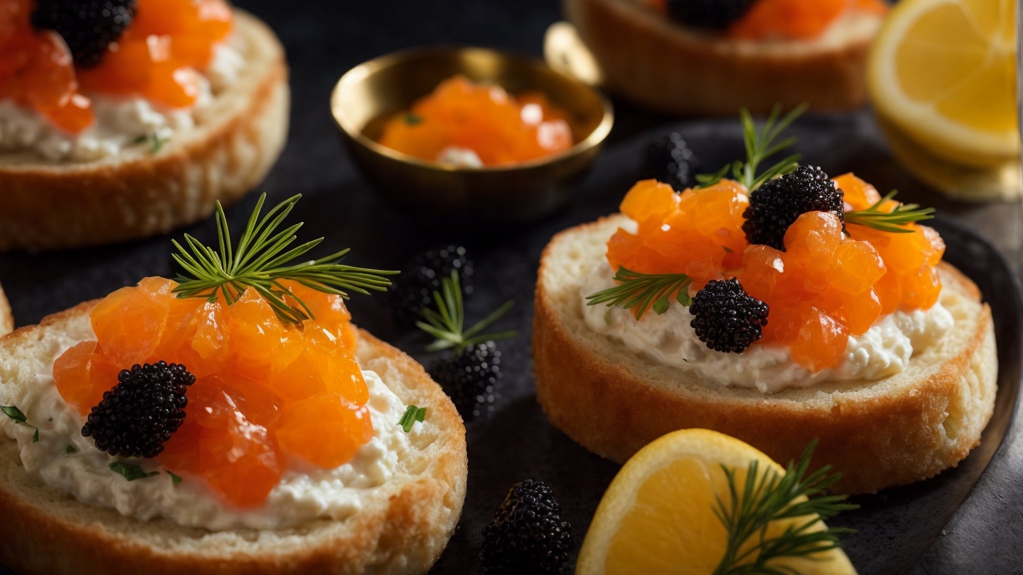 Elegant Caviar Appetizers Recipes