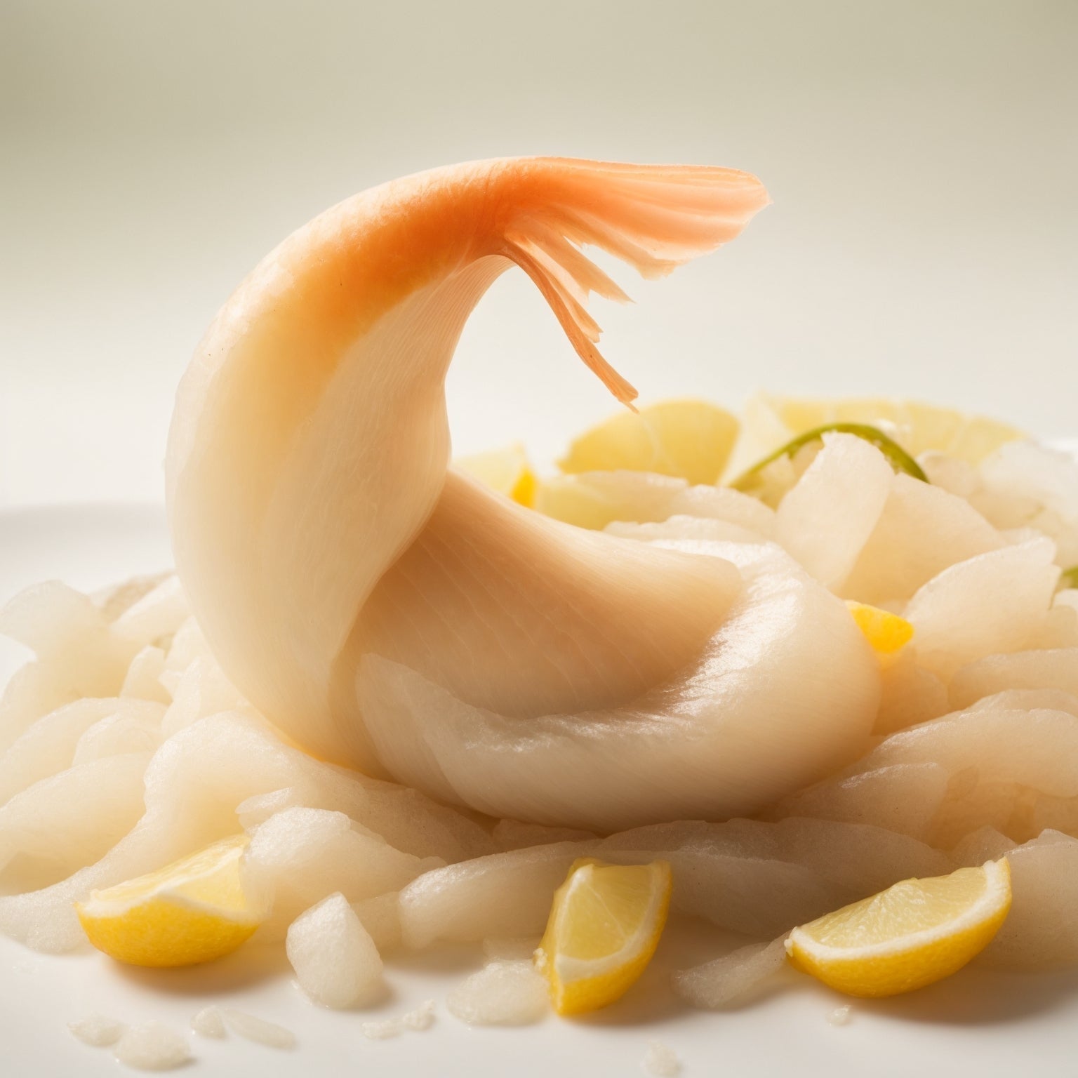 Geoduck (Panopea generosa) – the world’s largest burrowing clam from the Pacific Northwest, showing the distinctive long siphon and shell, prized for its sweet crisp flavor and used in Japanese sashimi, Chinese stir-fry, and Pacific Northwest chowder
