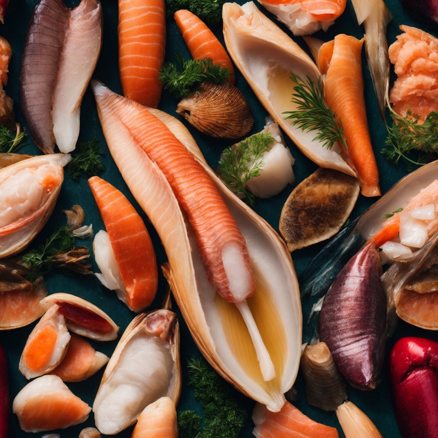 Geoduck vs. Other Seafoods
