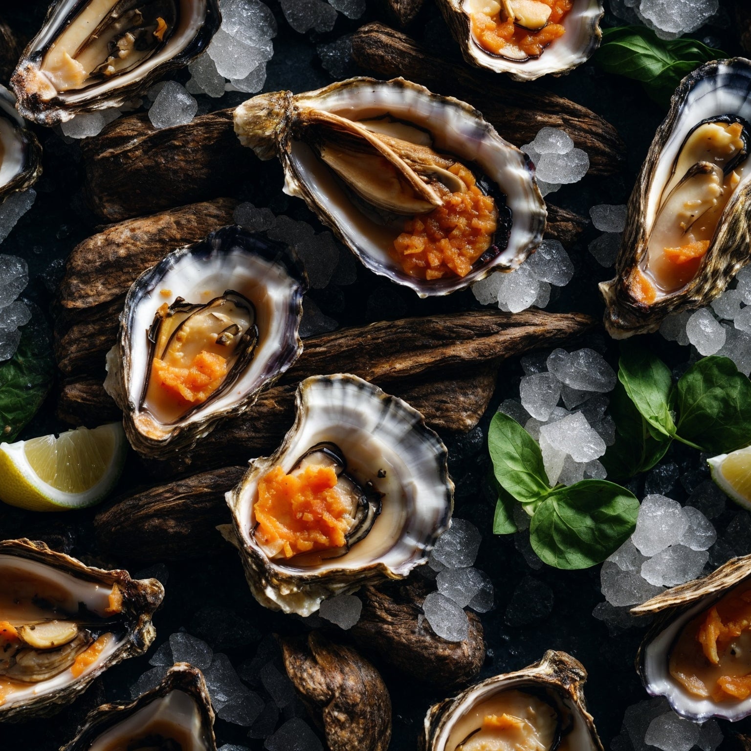 Health benefits of oysters – nutrient-dense superfood rich in zinc (up to 500% daily value), vitamin B12, omega-3 EPA and DHA, iron, and selenium – supporting immune function, heart health, brain function, and skin vitality