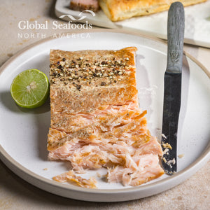 Savory Waffles with Salted Salmon and Cream Cheese: A Gourmet Breakfast