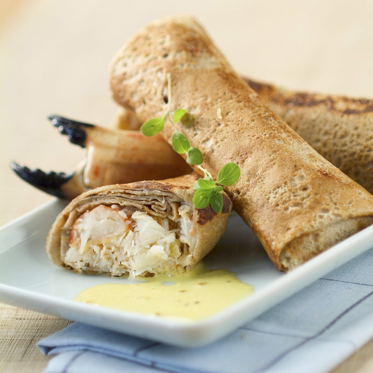 Fresh Dungeness crab meat on a plate, highlighting its rich texture and nutritional value as a seafood superfood