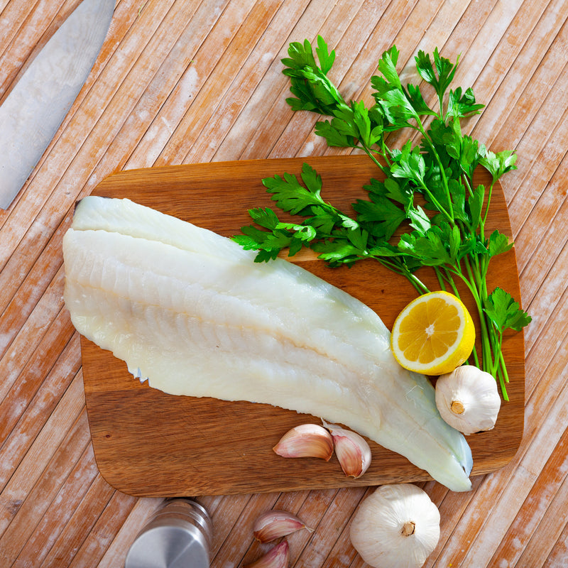 Premium lingcod fillets sustainably sourced from the Pacific Northwest