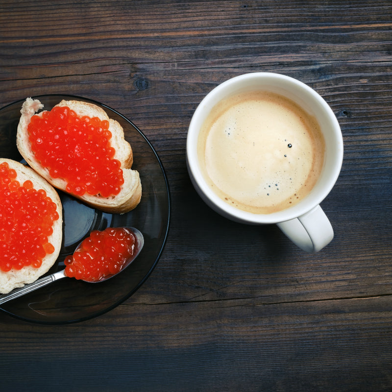 Health benefits of ikura sushi — salmon roe rich in omega-3 and vitamins