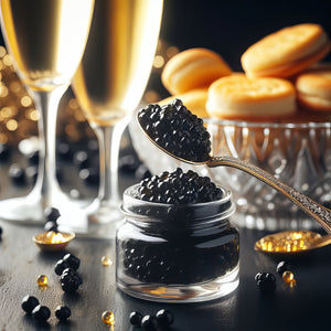 Ossetra Sturgeon Caviar: From Tin to Table – A Culinary Journey