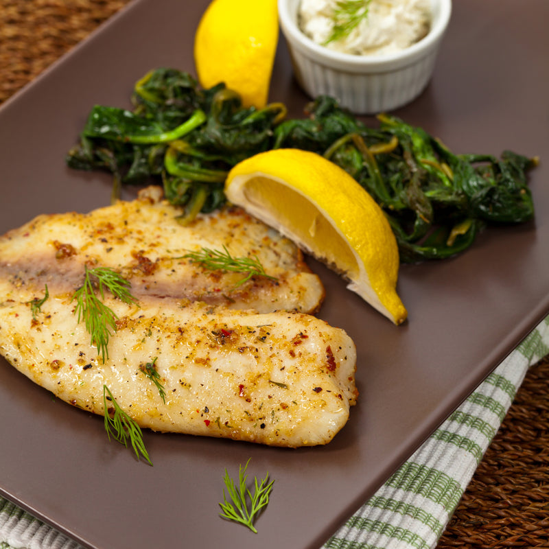 Fresh lingcod fillets — the sustainable seafood revolution