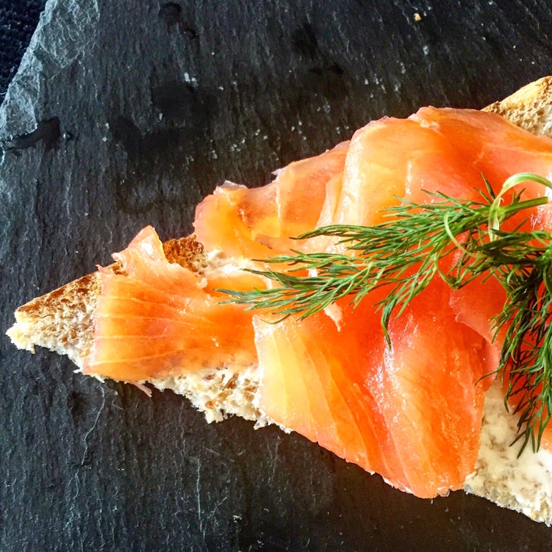Smoked salmon portions vacuum-sealed and labeled for freezing — the best method for preserving smoked salmon quality in the freezer for up to 3 months