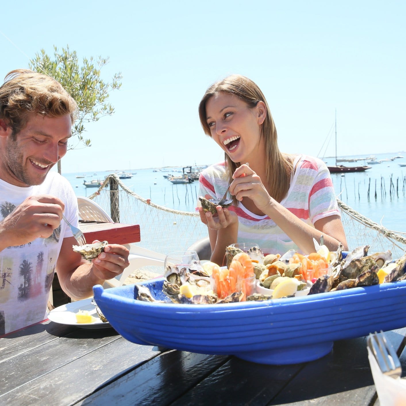 A variety of fresh seafood including fish, shrimp, and shellfish, artfully arranged to showcase the diversity and appeal of healthy seafood options, emphasizing its nutritional and culinary benefits