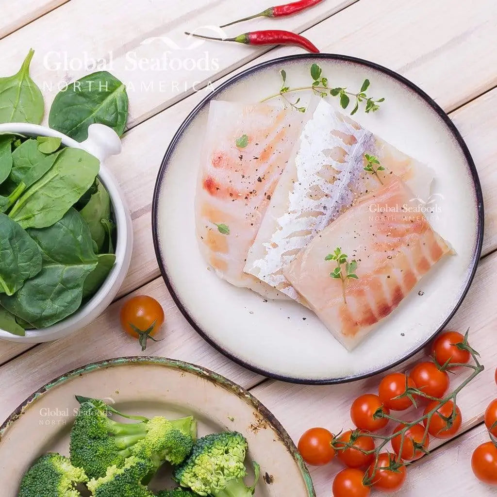 Vacuum-packed Pacific cod fillet portions from Global Seafoods — fresh, affordable white fish