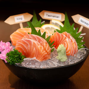 Ora King Salmon Sashimi: A Japanese Delicacy