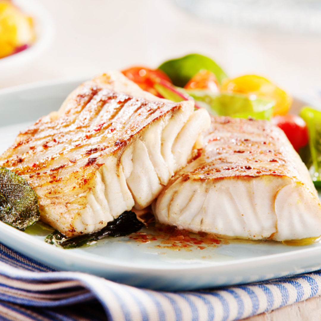 Baked pollock fillet with lemon and herbs – beginner seafood recipe