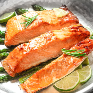 Cooked Salmon Color: