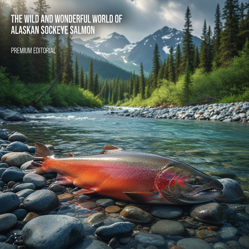 Alaskan Sockeye Salmon – Life Cycle, Ecosystem Role & Culinary Delights