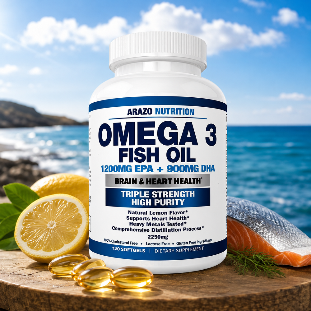 Omega-3 Fish Oil EPA – Wild-Caught, Mercury-Free Softgels for Heart and Brain Health