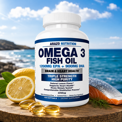 Omega-3 Fish Oil EPA – Wild-Caught, Mercury-Free Softgels for Heart and Brain Health