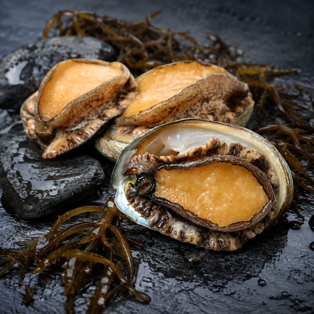 Premium Red Abalone - Sushi Grade from Global Seafoods