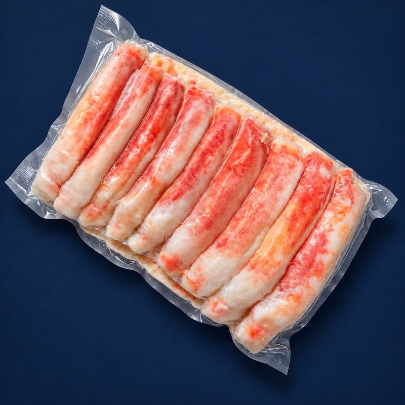 Cooked Chicken Packaging Red King Crab Meat | Cooked & Shell Removed | Global Seafoods