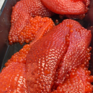 Unprocessed Salmon Eggs for Homemade Caviar | Fresh Raw Roe