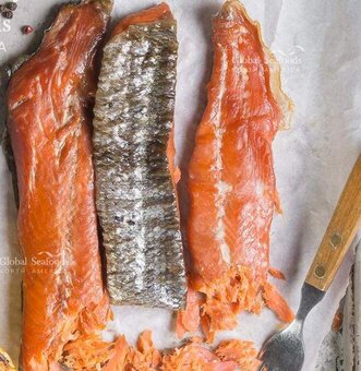 Smoked Sockeye Salmon Candy - Delicious Candied Seafood 2 x 1.5 lbs